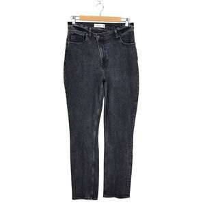 Abercrombie & Fitch Curve Love 90's Slim Straight Ultra High Rise Jean Size 30